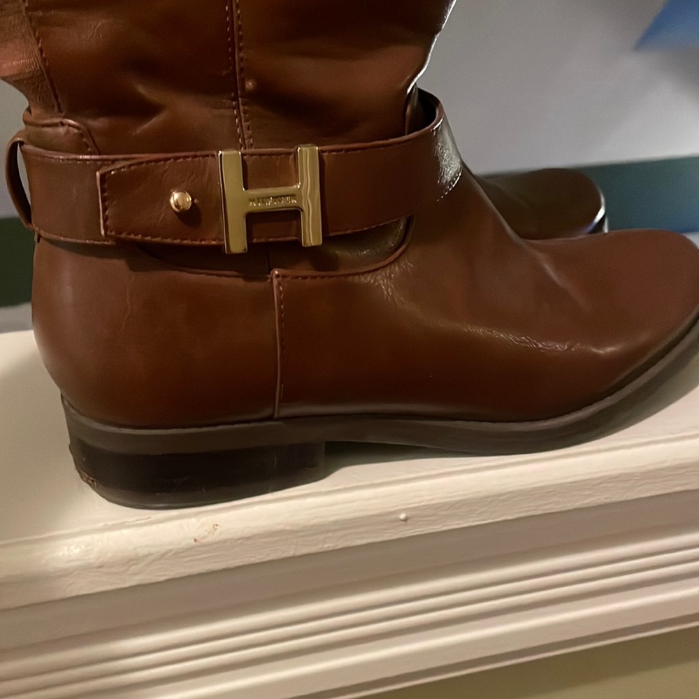 Tommy Hilfiger Brown TW Sharar Knee High Boots 6.5